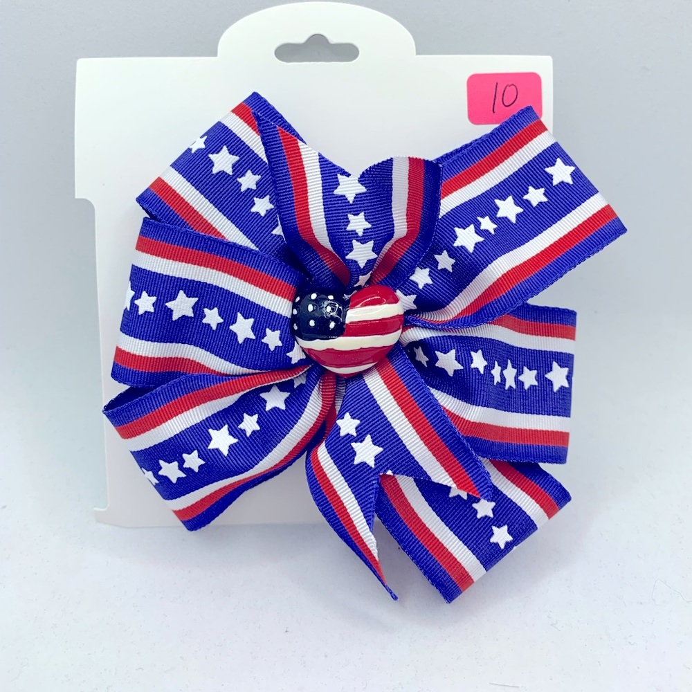Child’s handmade single hair-bow